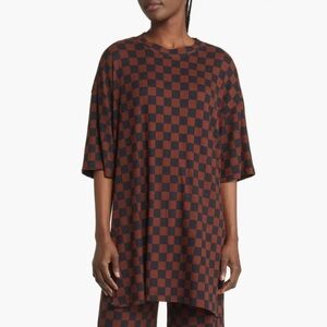 Dressed in Lala Lex Ribbed Oversized shirt, small